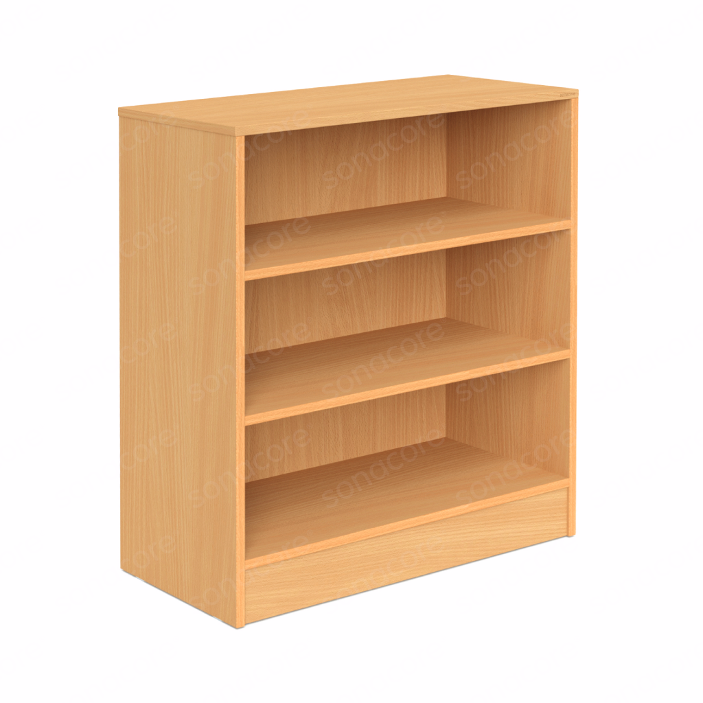 Cabinet Low Height - 3 Shelf - Bav Beech