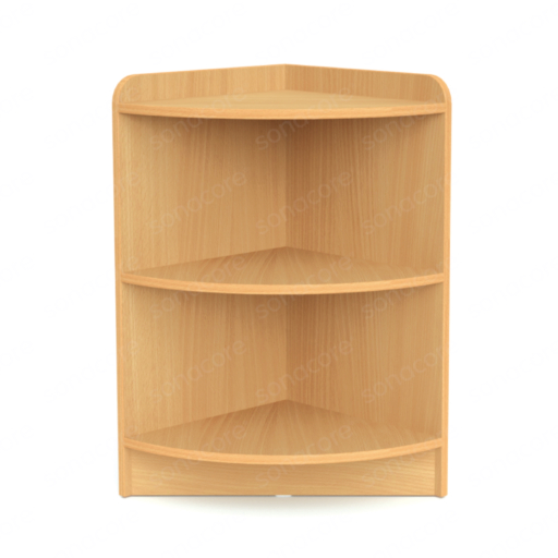 Corner Shelf - 3 Levels - Bav Beech