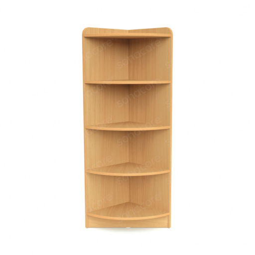 Corner Shelf - 5 Levels - Bav Beech