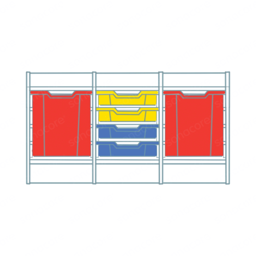 Tray Unit - 4x3 - with 12 F1 Gratnells Trays - Image 4