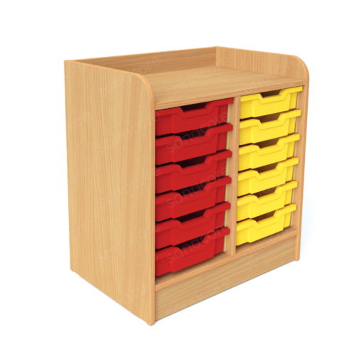 Tray Unit - 6x2 - with 12 F1 Gratnells Trays